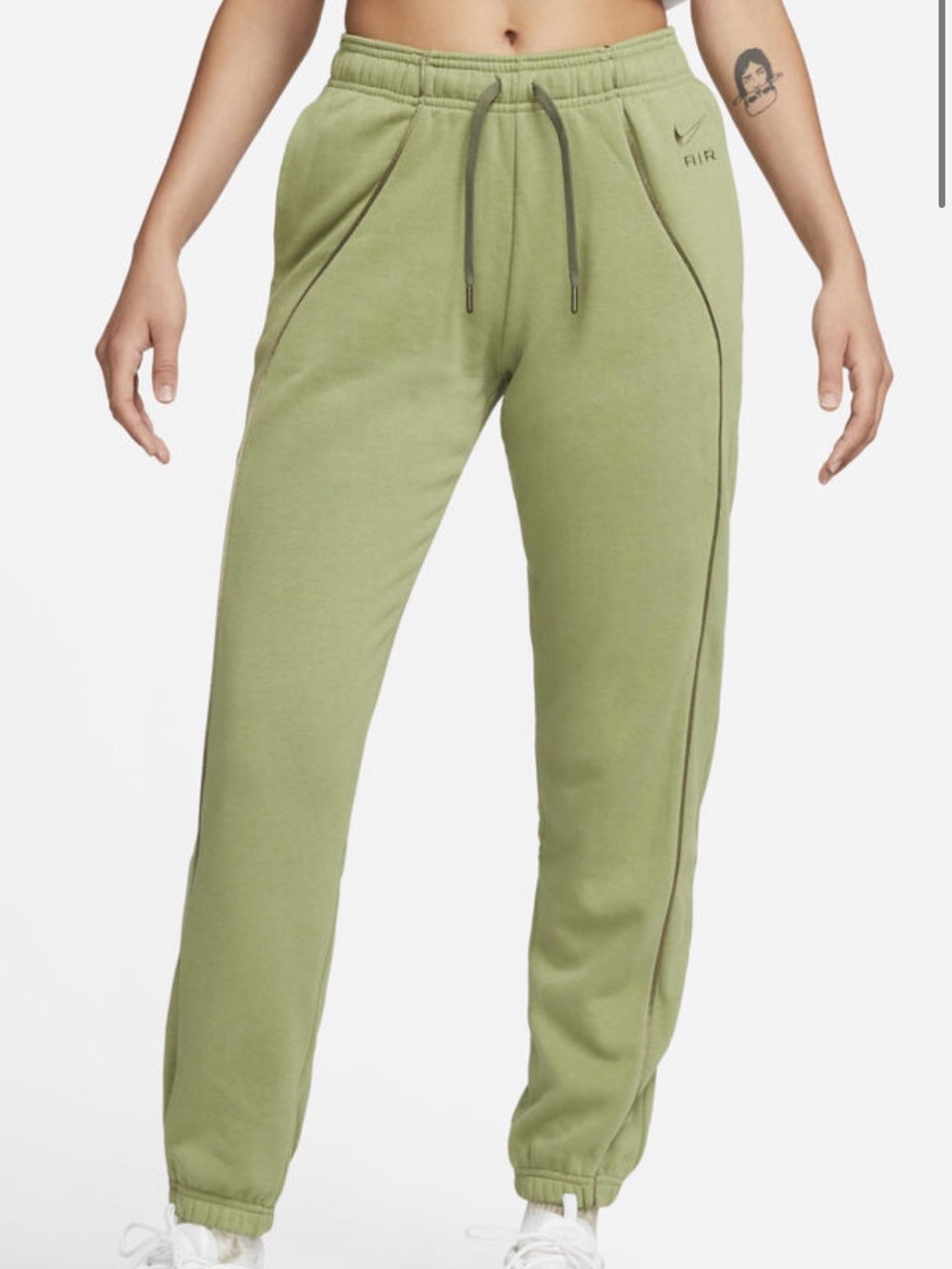 Nike Olive Green Track Joggers